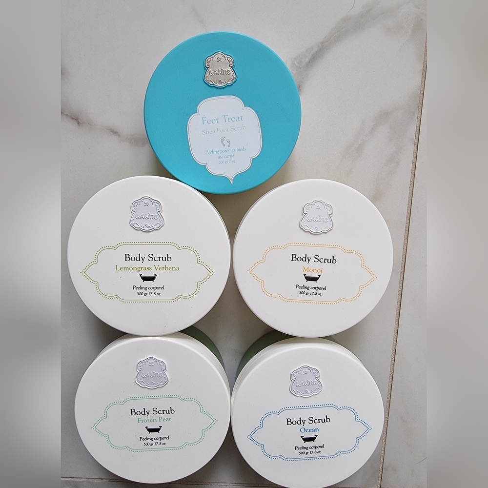 NEW Body Scrub and Foot Scrub